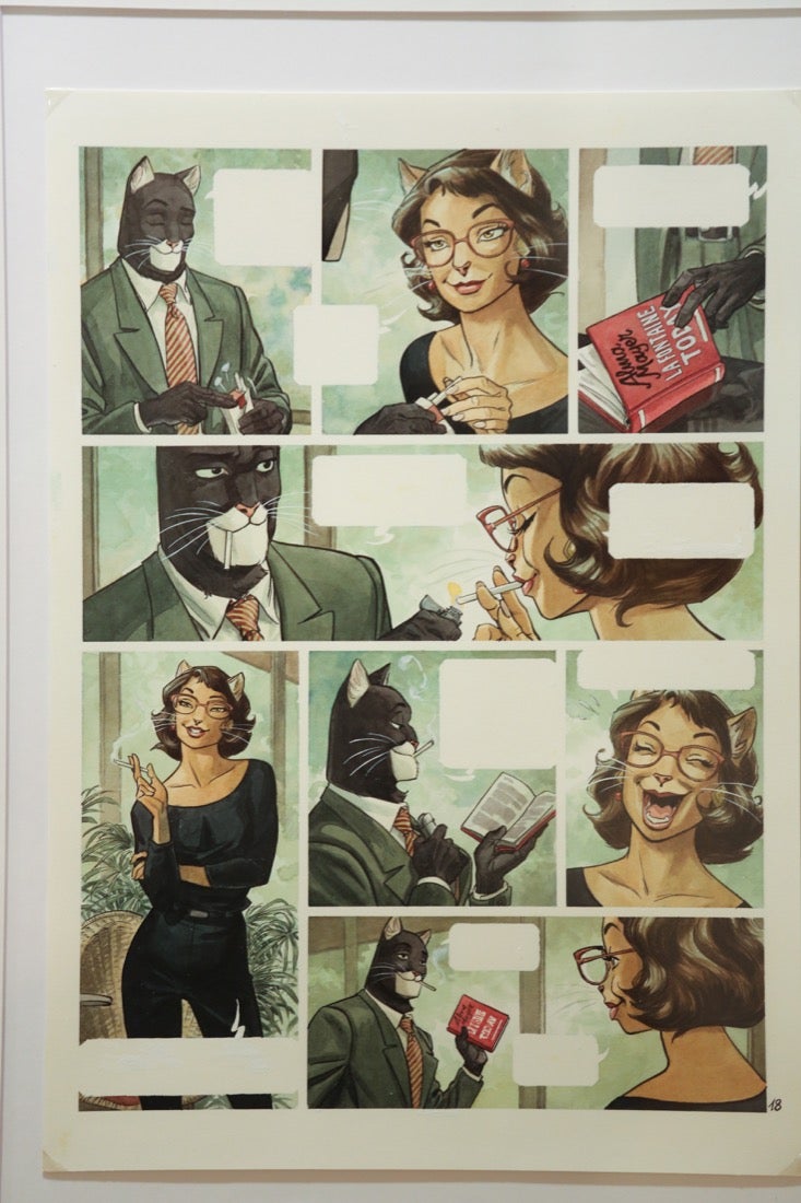 El detective gatuno llega a la Sala de CajaGranada en Puerta Real