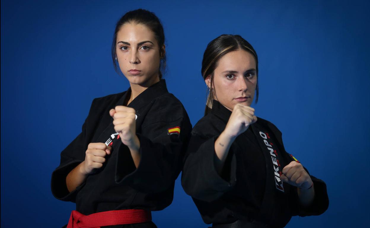 Laura y Anaís se conocieron hace quince años, los mismos que llevan practicando Kenpo. 