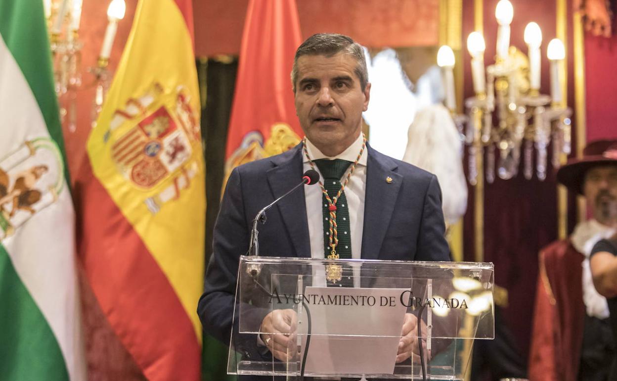 César Díaz, portavoz municipal del PP. 