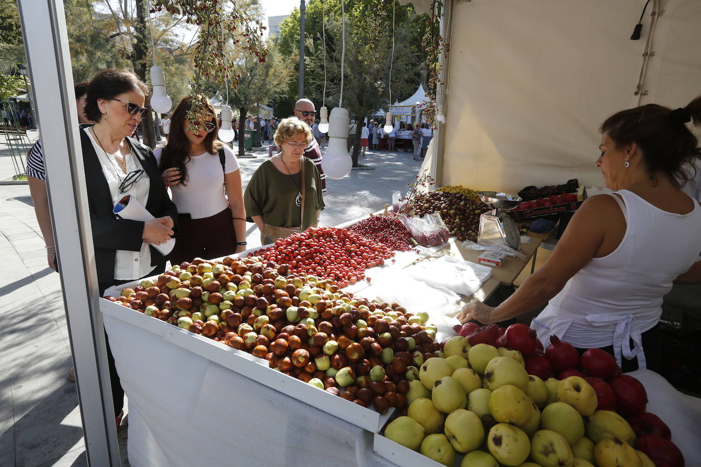 La Romería de San Miguel en el Albaicín y los puestos en la Carrera anticipan una tarde espléndida de devoción a la Virgen de las Angustias 