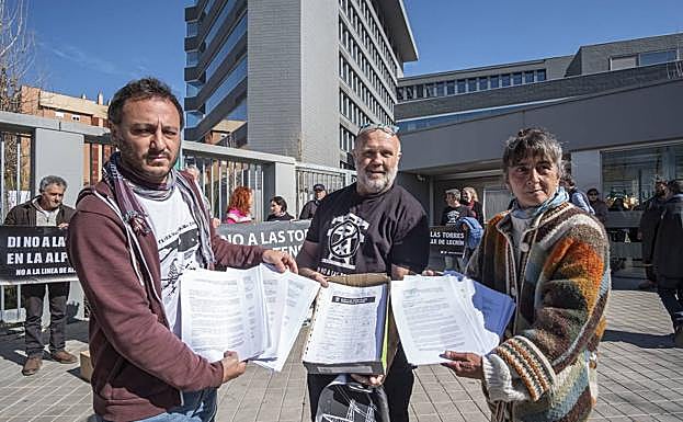 La plataforma con las alegaciones presentadas. 