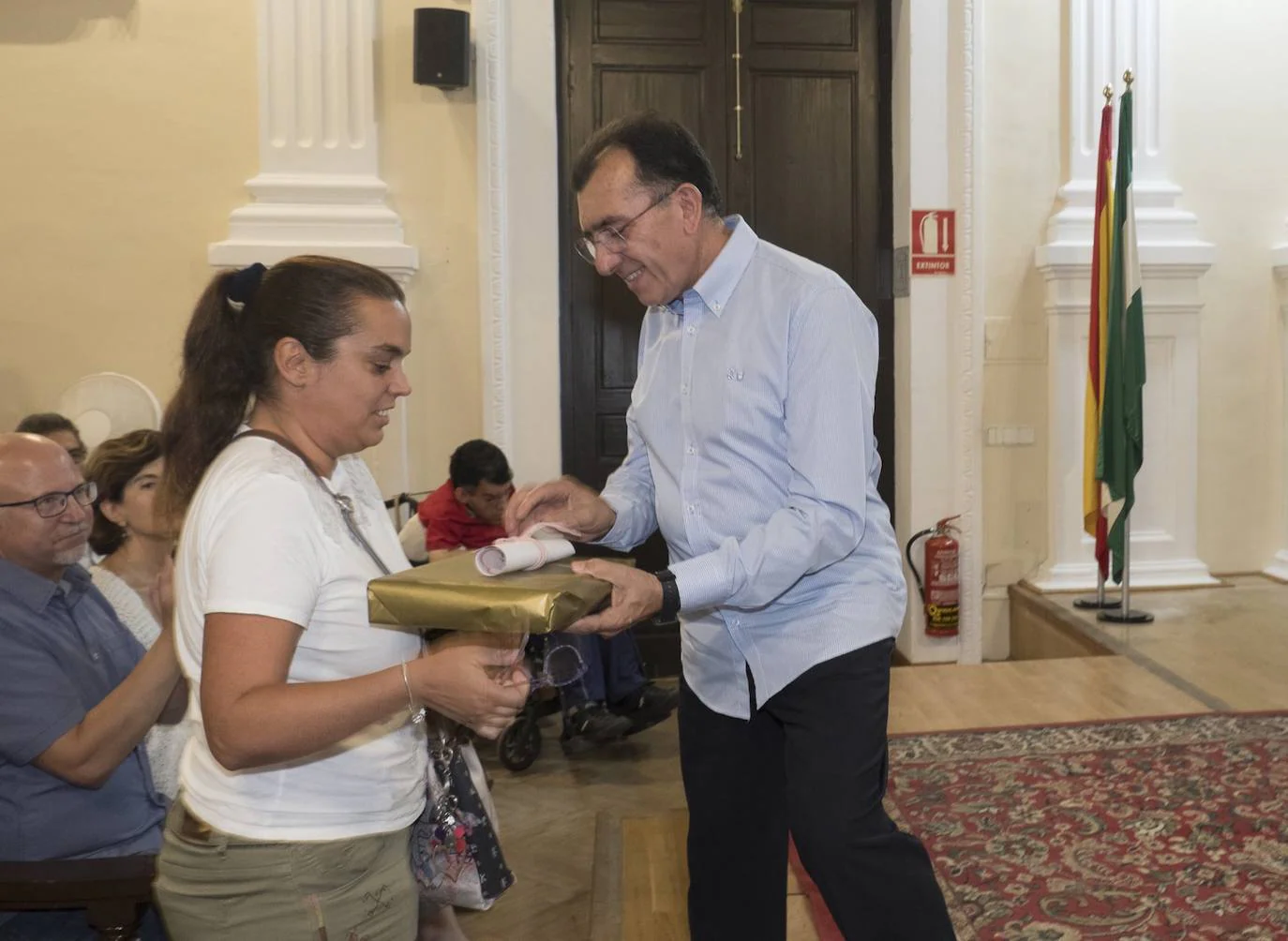 El acto se ha celebrado en el salón de actos IES Padre Suárez de Granada 