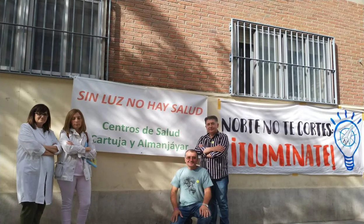Las directoras de los centros de salud Almanjáyar y Cartuja apoyan el encierro por los cortes de luz en Norte
