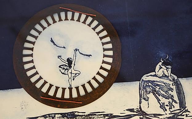 Imagen principal - Pepe Yagües en Granada, cuando la poesía se puede tocar