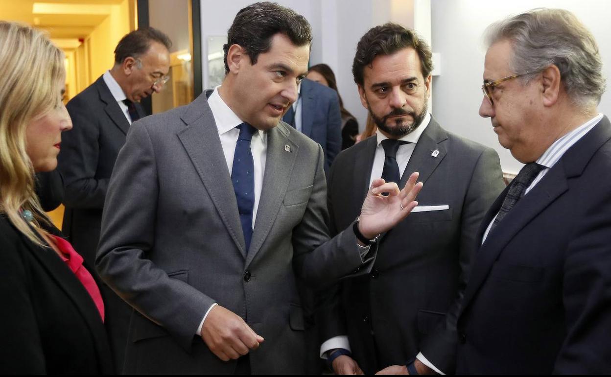 Andalucía | Moreno reclama más dinero para la convergencia de las regiones en su segunda jornada en Bruselas