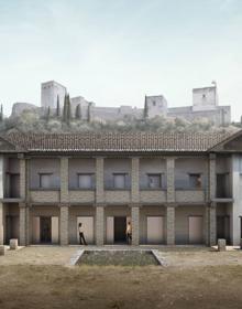 Imagen secundaria 2 - Simulación de la reconstrucción del Maristán.