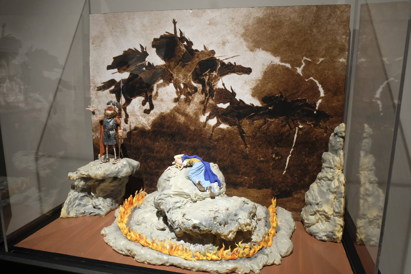 Esto es lo que podrás encontrar en la exposición que recorre 20 momentos fundamentales de la historia de la música hechos con plastilina.