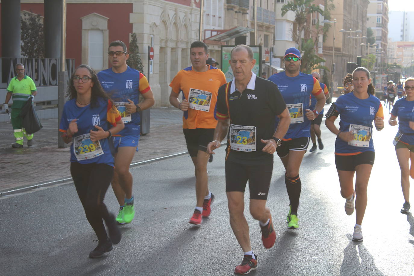 Alberto Galindo y Paula Ramírez han sido los ganadores en el Paseo de Almería