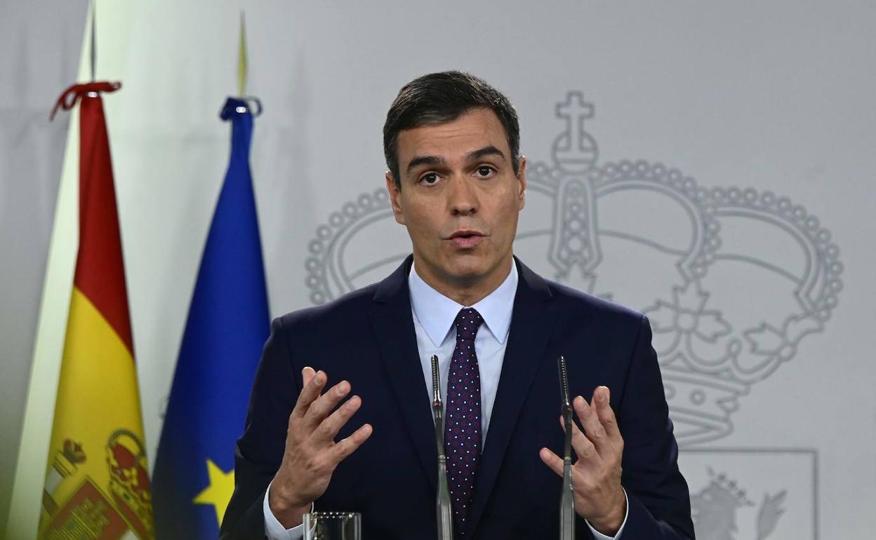 Pedro Sánchez, presidente del Gobierno en funciones. 