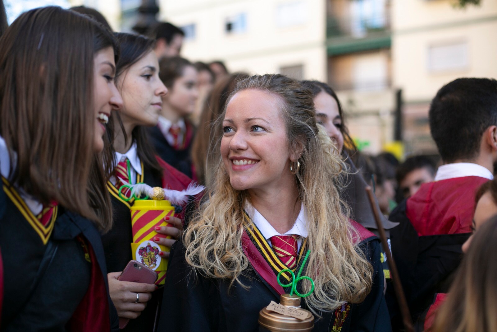 Los estudiantes de Medicina celebran de esta manera uno de sus días grandes