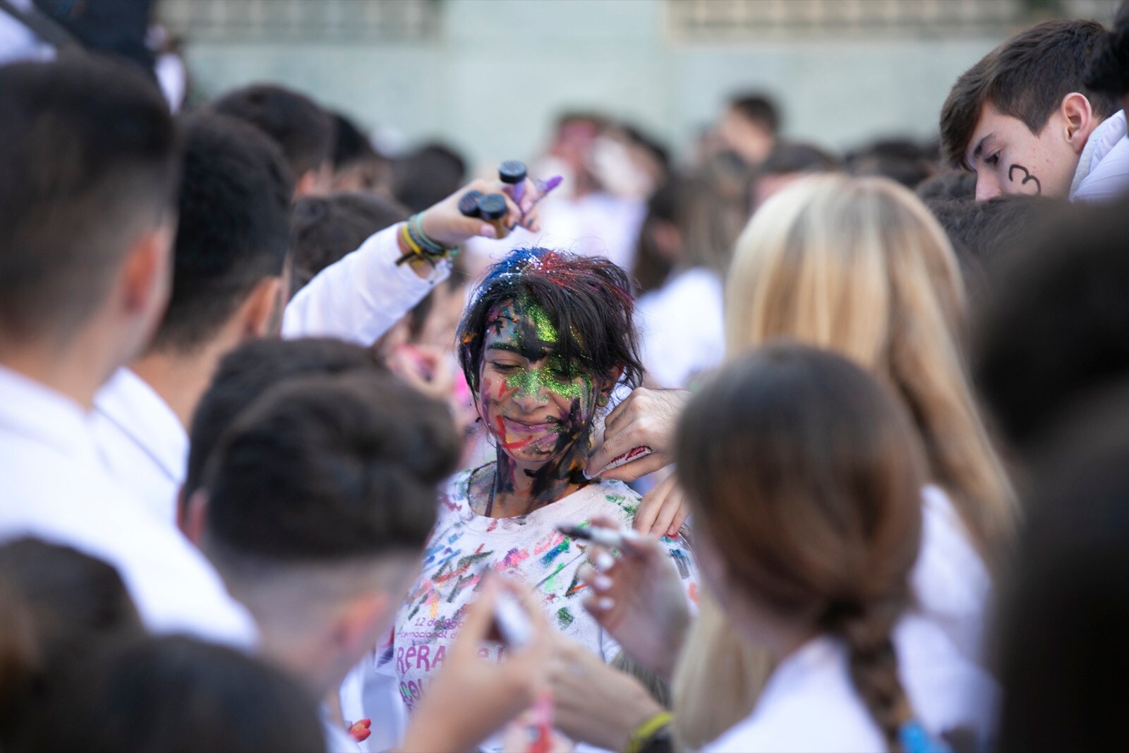 Los estudiantes de Medicina celebran de esta manera uno de sus días grandes