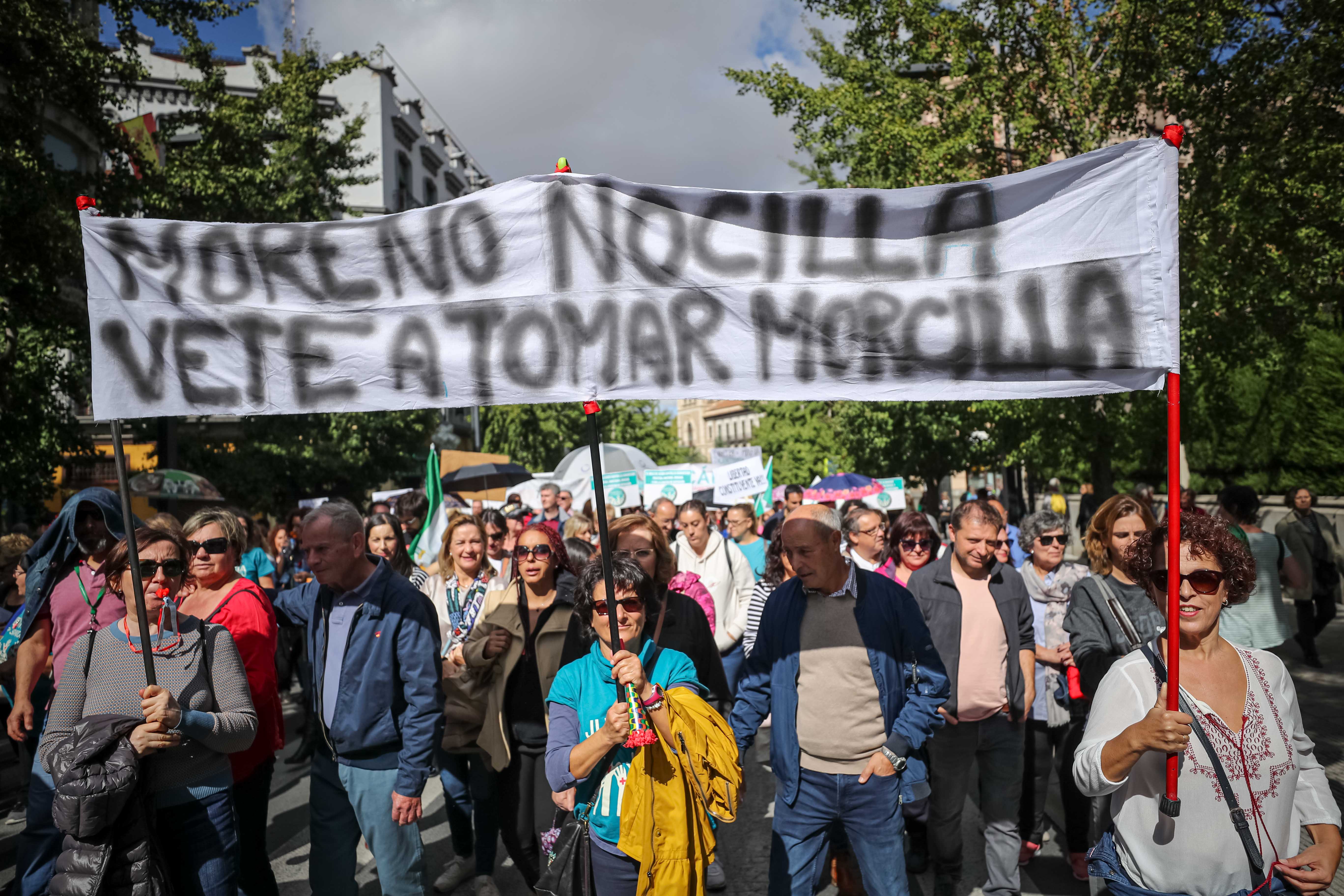 La ciudad ha vuelto a rugir por su sanidad con fuerza, con pasión y con convencimiento de la causa.