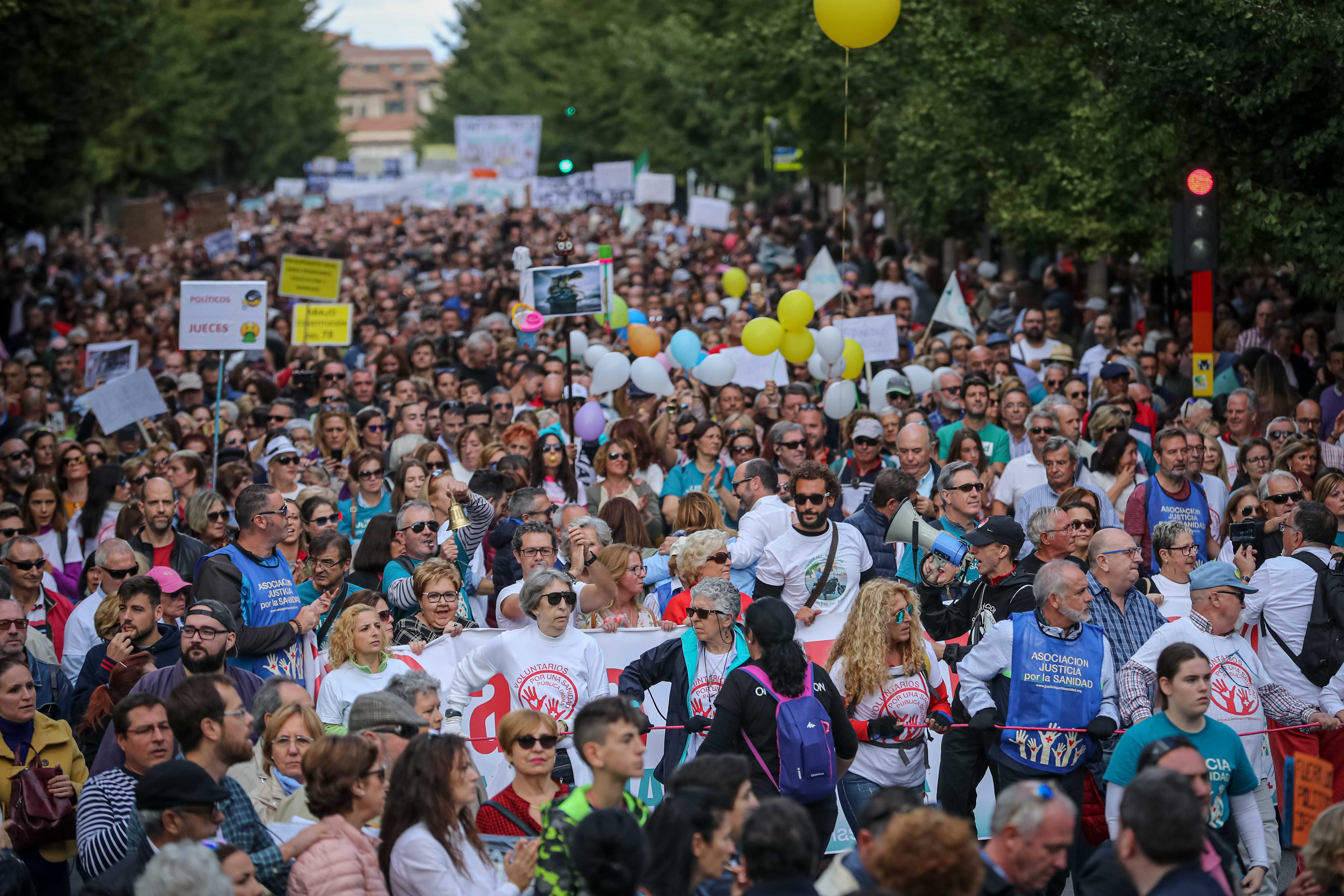 La ciudad ha vuelto a rugir por su sanidad con fuerza, con pasión y con convencimiento de la causa.