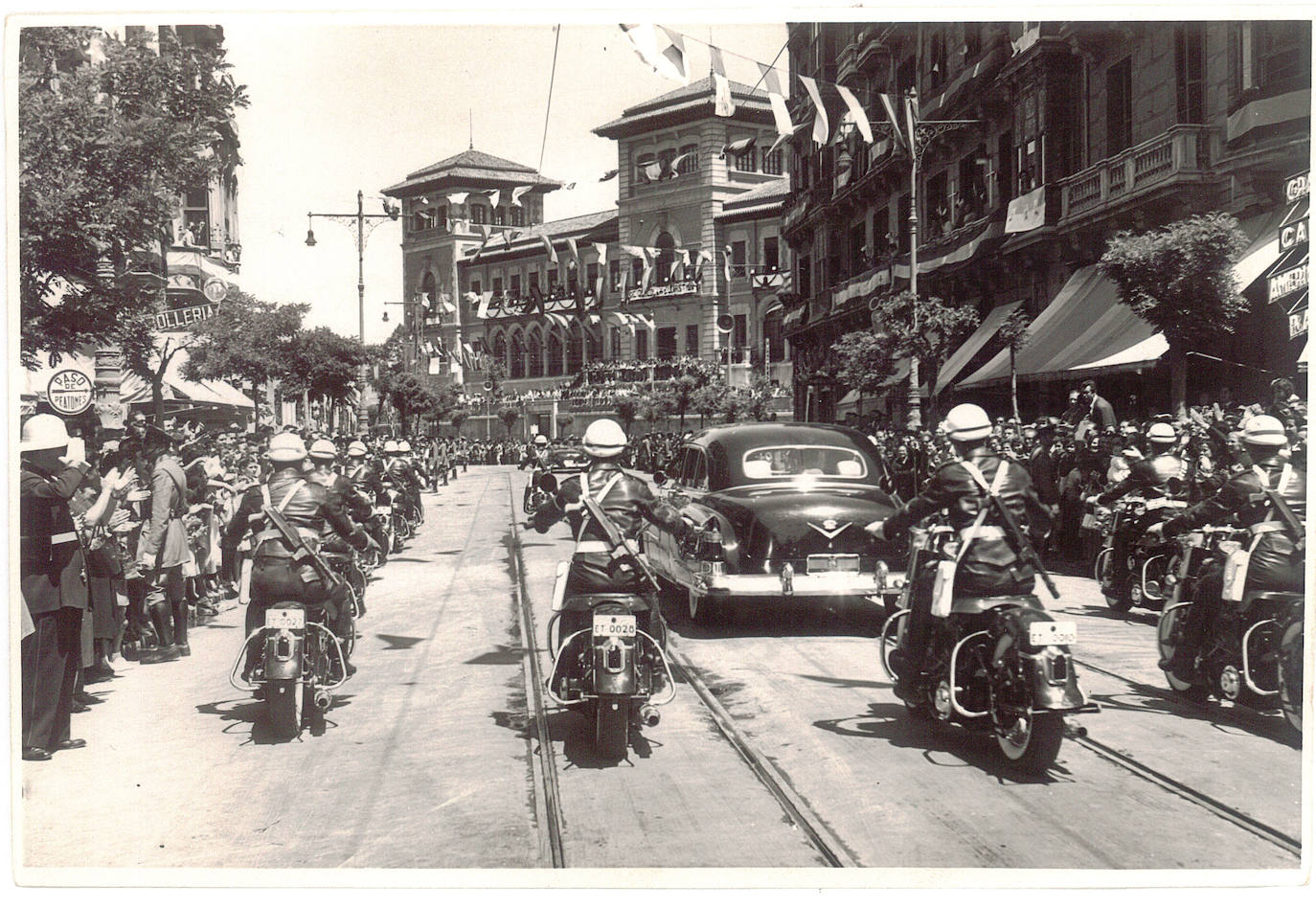 Despedida del dictador en 1963