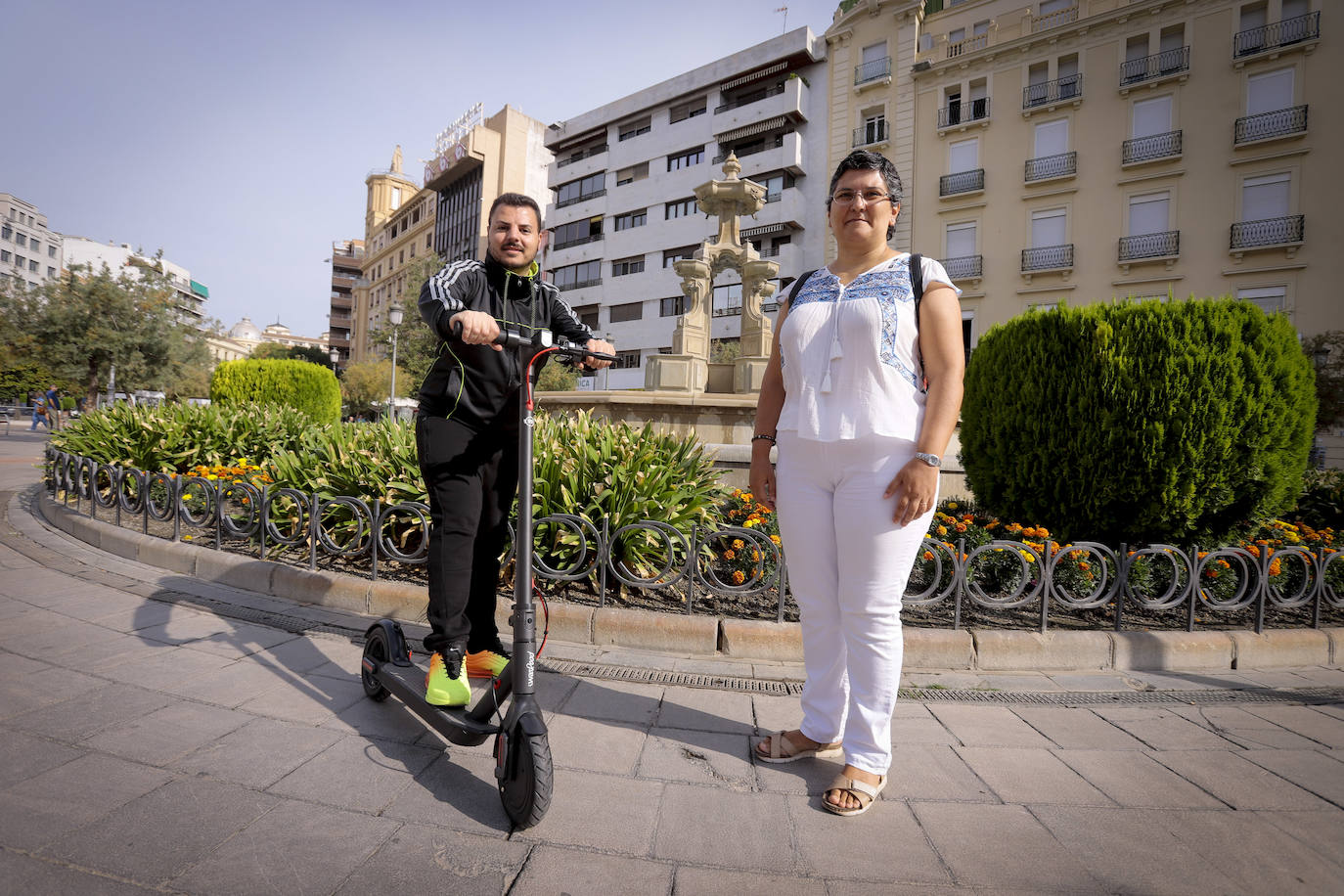 Enrique y Mari Luz son dos de los miembros de la asociación de bipolares Granabip. 