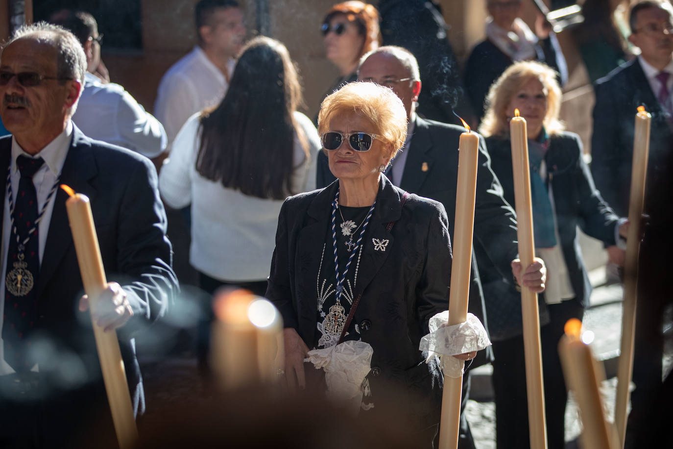 El paso del Huerto, por las calles de Granada