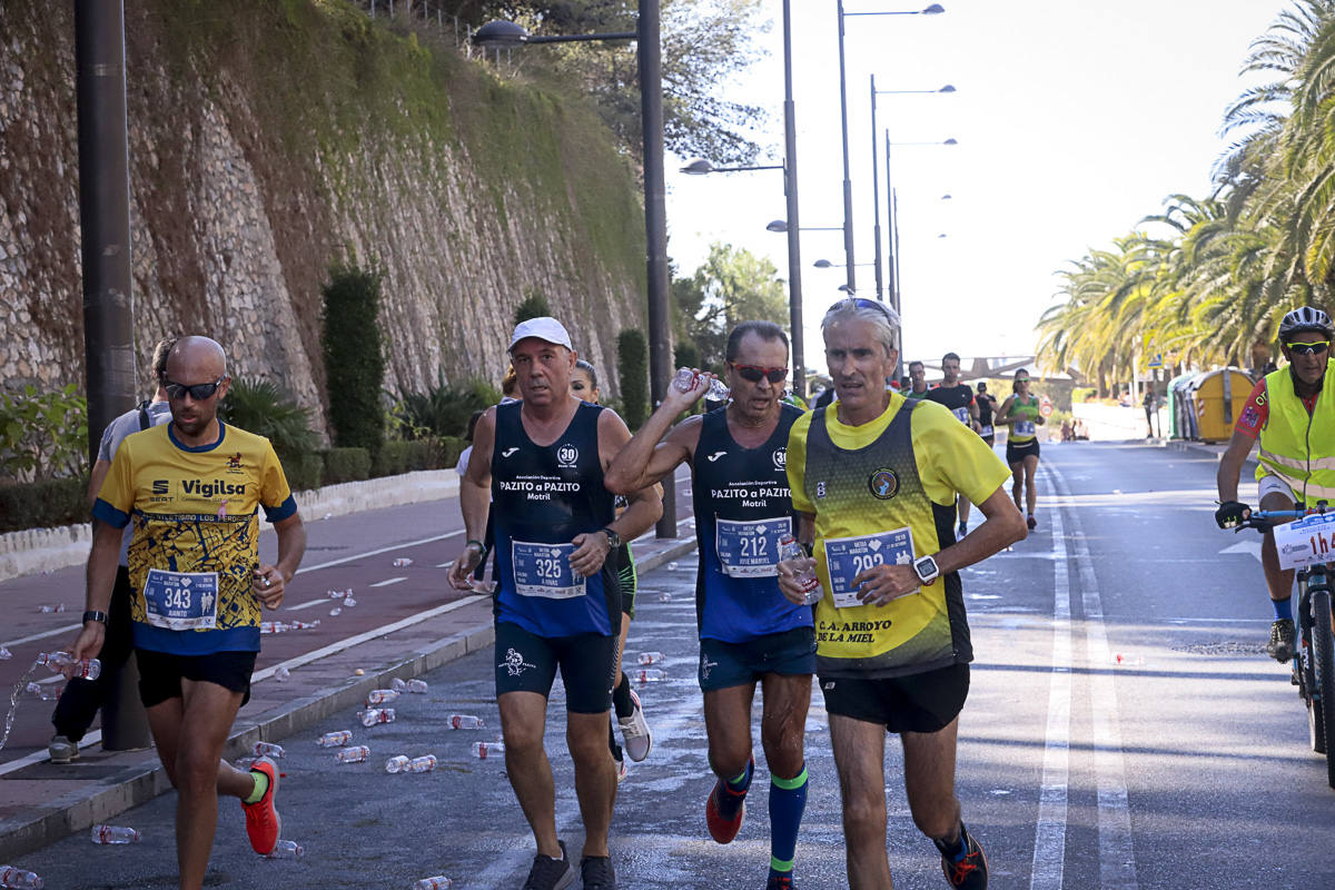 Los marroquís Abdelhadi El Mouaziz y Nazha Machouh reinan en Motril