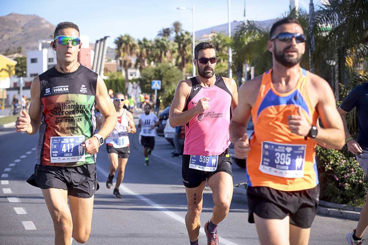 Los marroquís Abdelhadi El Mouaziz y Nazha Machouh reinan en Motril