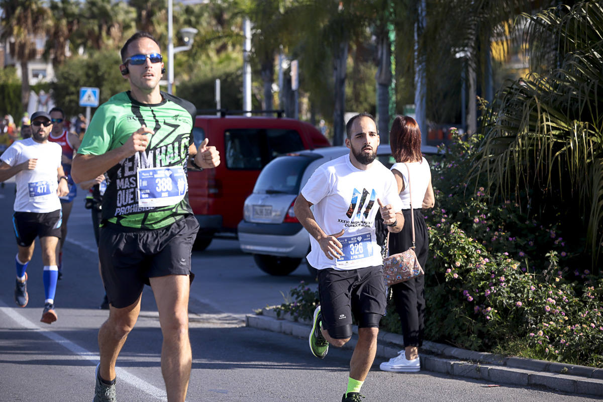 Los marroquís Abdelhadi El Mouaziz y Nazha Machouh reinan en Motril