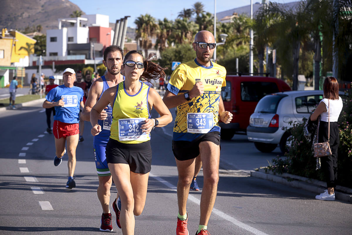 Los marroquís Abdelhadi El Mouaziz y Nazha Machouh reinan en Motril