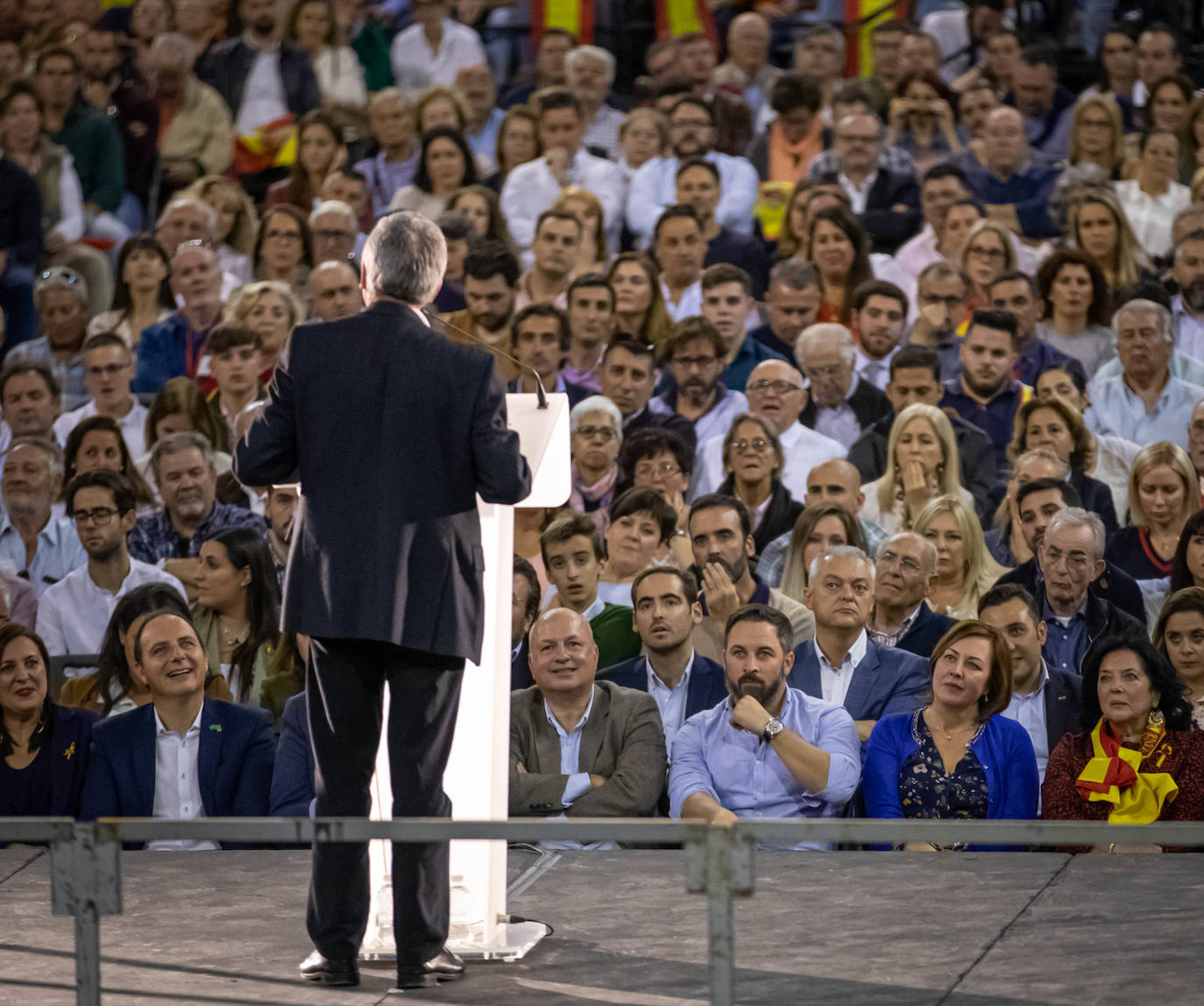 Abascal presenta a su partido como única alternativa para echar a Sánchez de la Moncloa