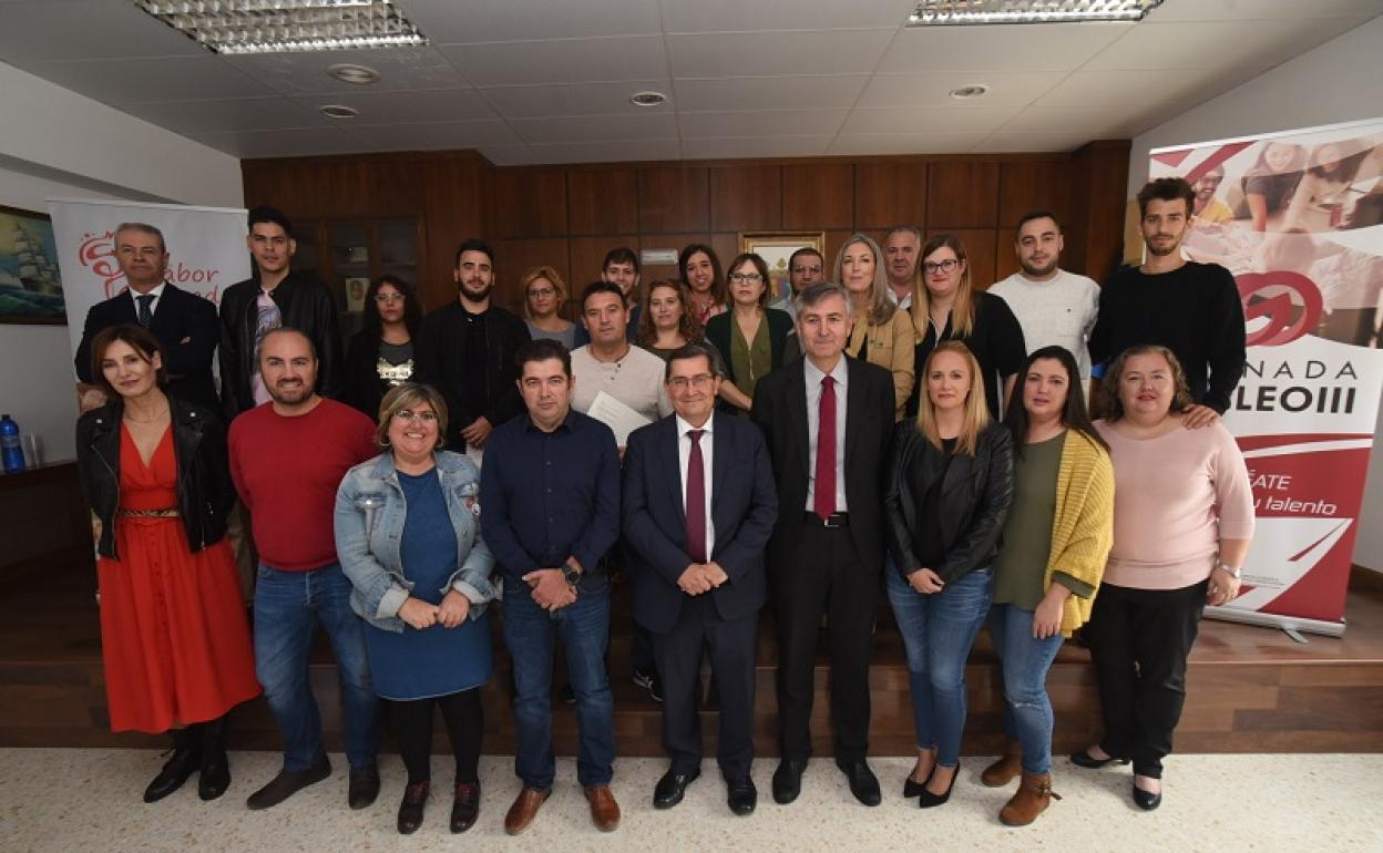 17 trabajadores formados por la Diputación de Granada encuentran empleo en el grupo La Caña