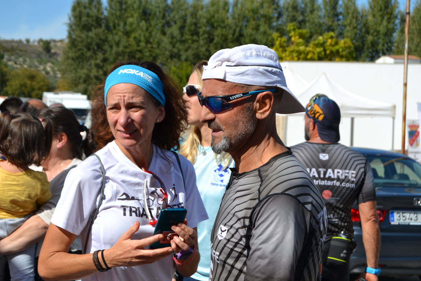 Cerca de 150 deportistas, entre participantes del trail, minitrail y senderistas, celebran en esta prueba que tuvo lugar en una agradable mañana de domingo 