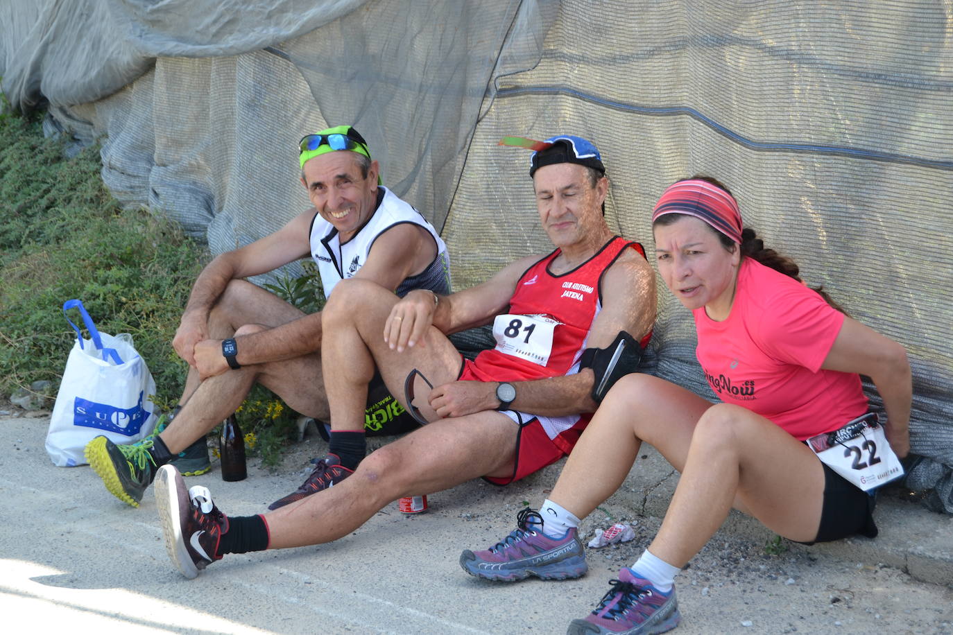 Cerca de 150 deportistas, entre participantes del trail, minitrail y senderistas, celebran en esta prueba que tuvo lugar en una agradable mañana de domingo 