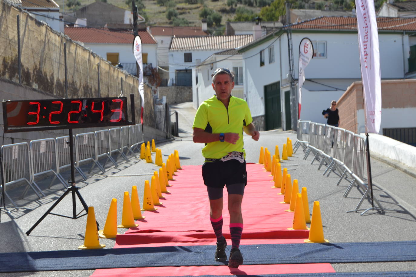 Cerca de 150 deportistas, entre participantes del trail, minitrail y senderistas, celebran en esta prueba que tuvo lugar en una agradable mañana de domingo 