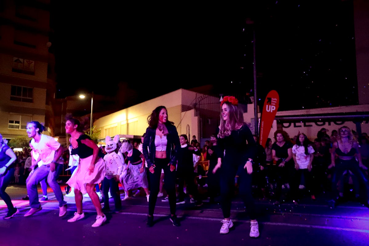 Hasta un flashmob hubo en Motril por Halloween