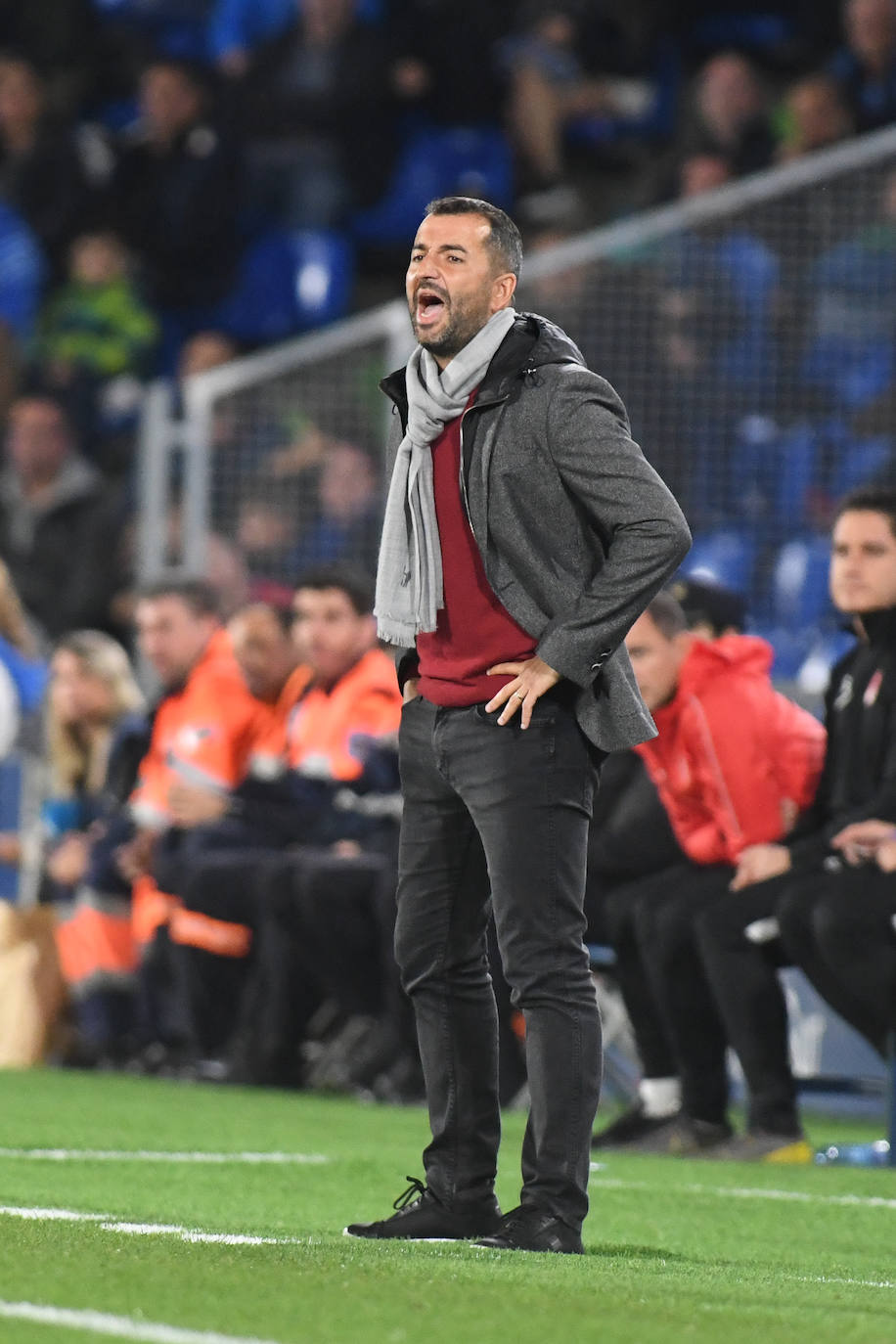 Las mejores instantáneas del choque en el Coliseum Alfonso Pérez