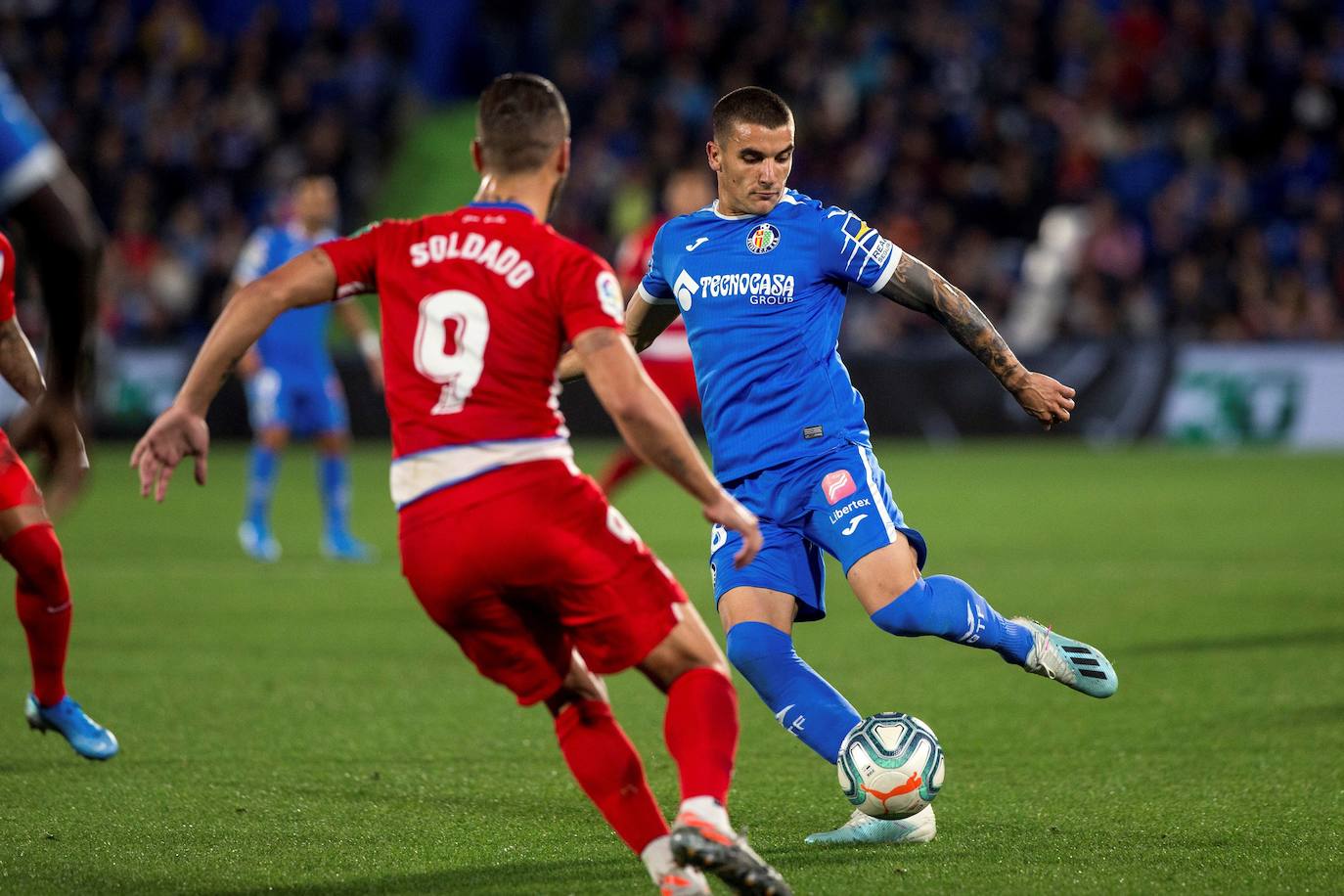 Las mejores instantáneas del choque en el Coliseum Alfonso Pérez