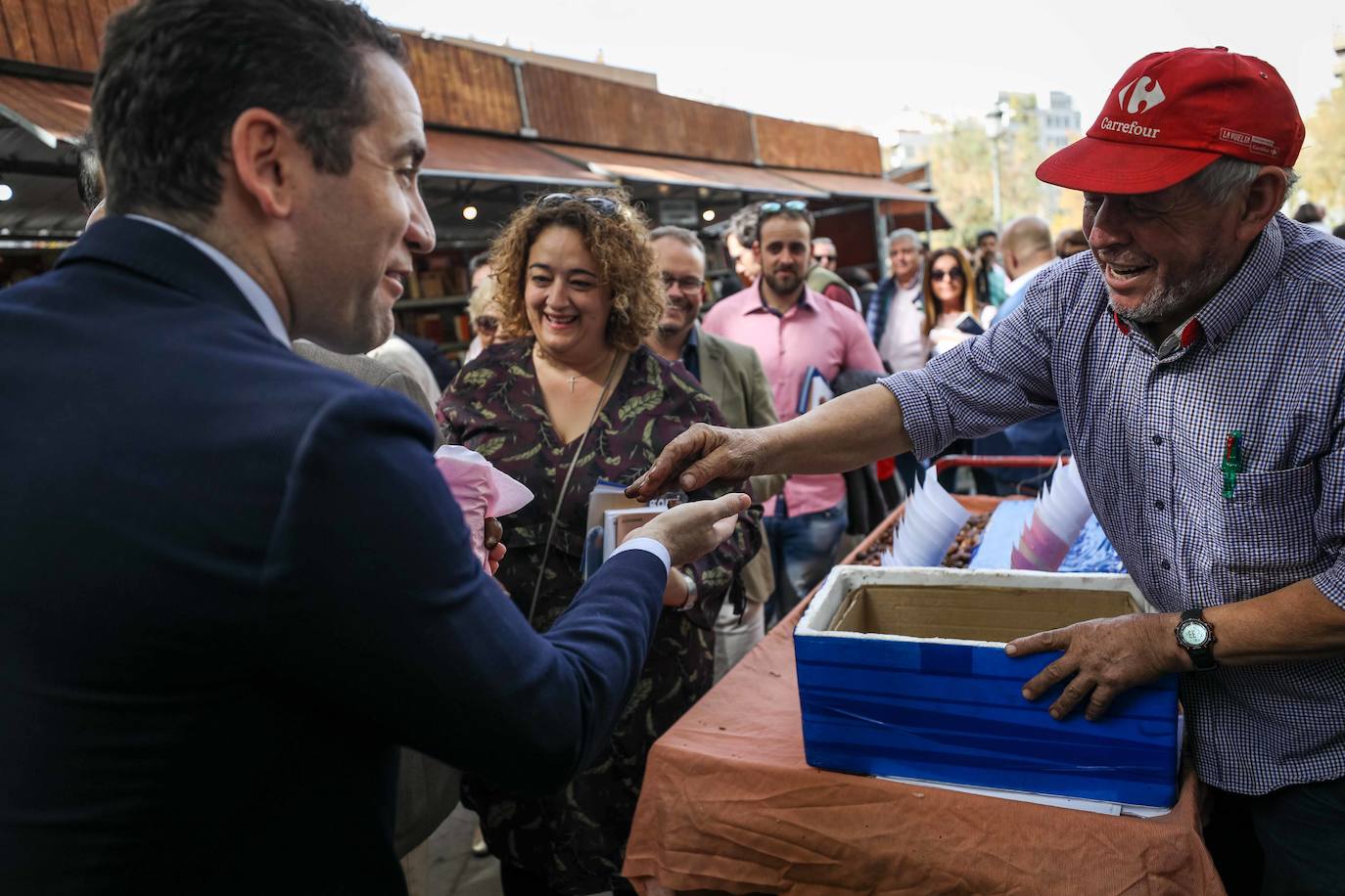 Teodoro García Egea ha visitado la capital acompañdo de los líderes del partido a nivel provincial 