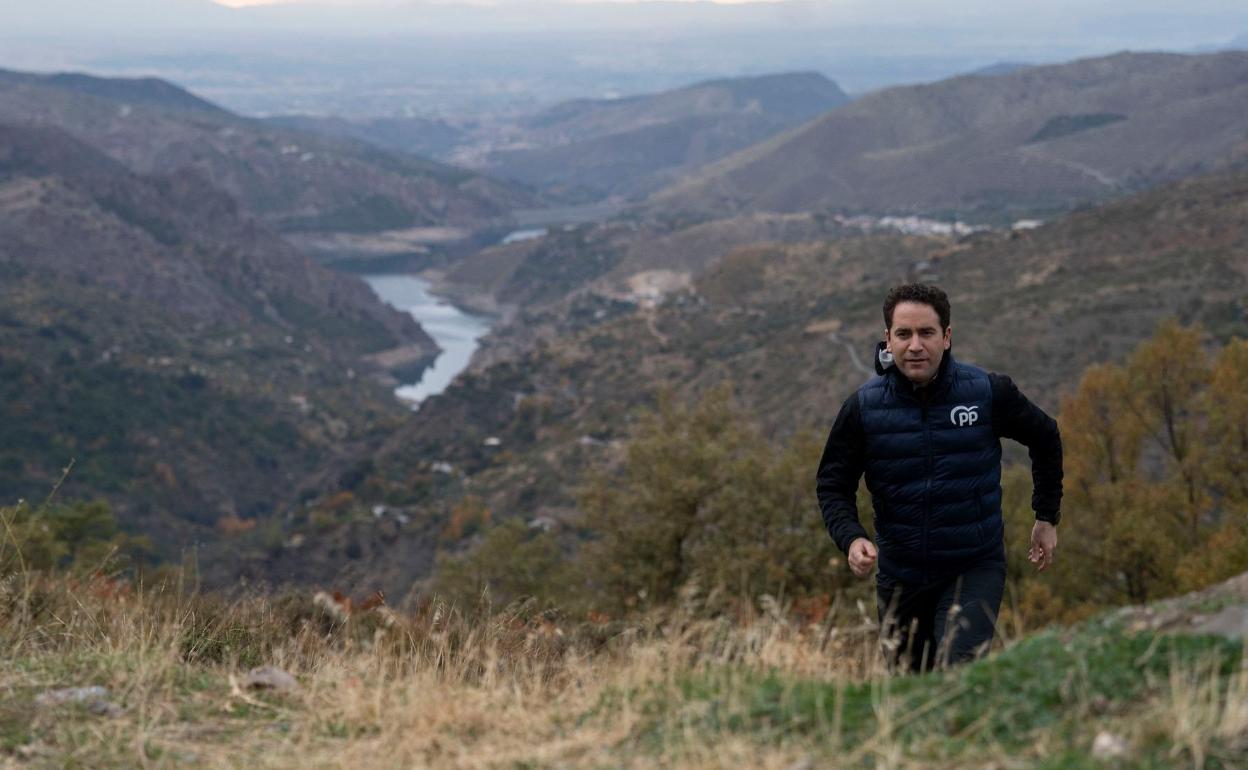Teodoro García Egea, ayer. 