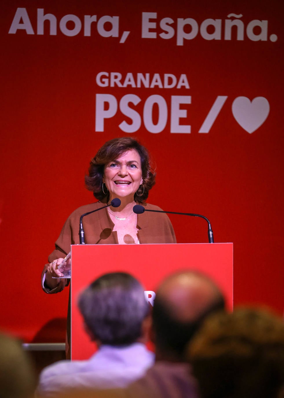 Fotos: Elecciones generales 10N en Granada | Carmen Calvo visita Granada