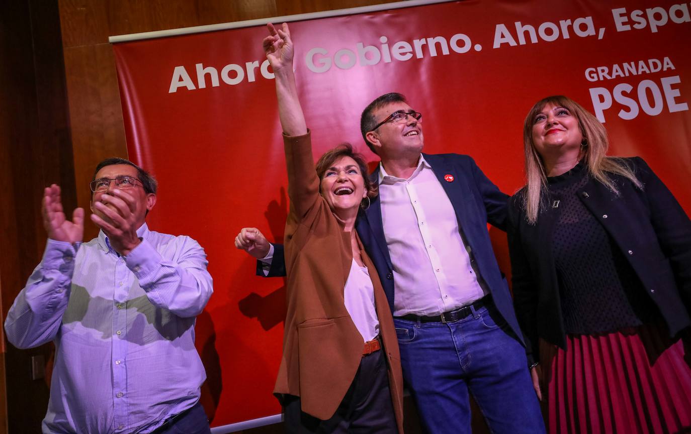 Fotos: Elecciones generales 10N en Granada | Carmen Calvo visita Granada