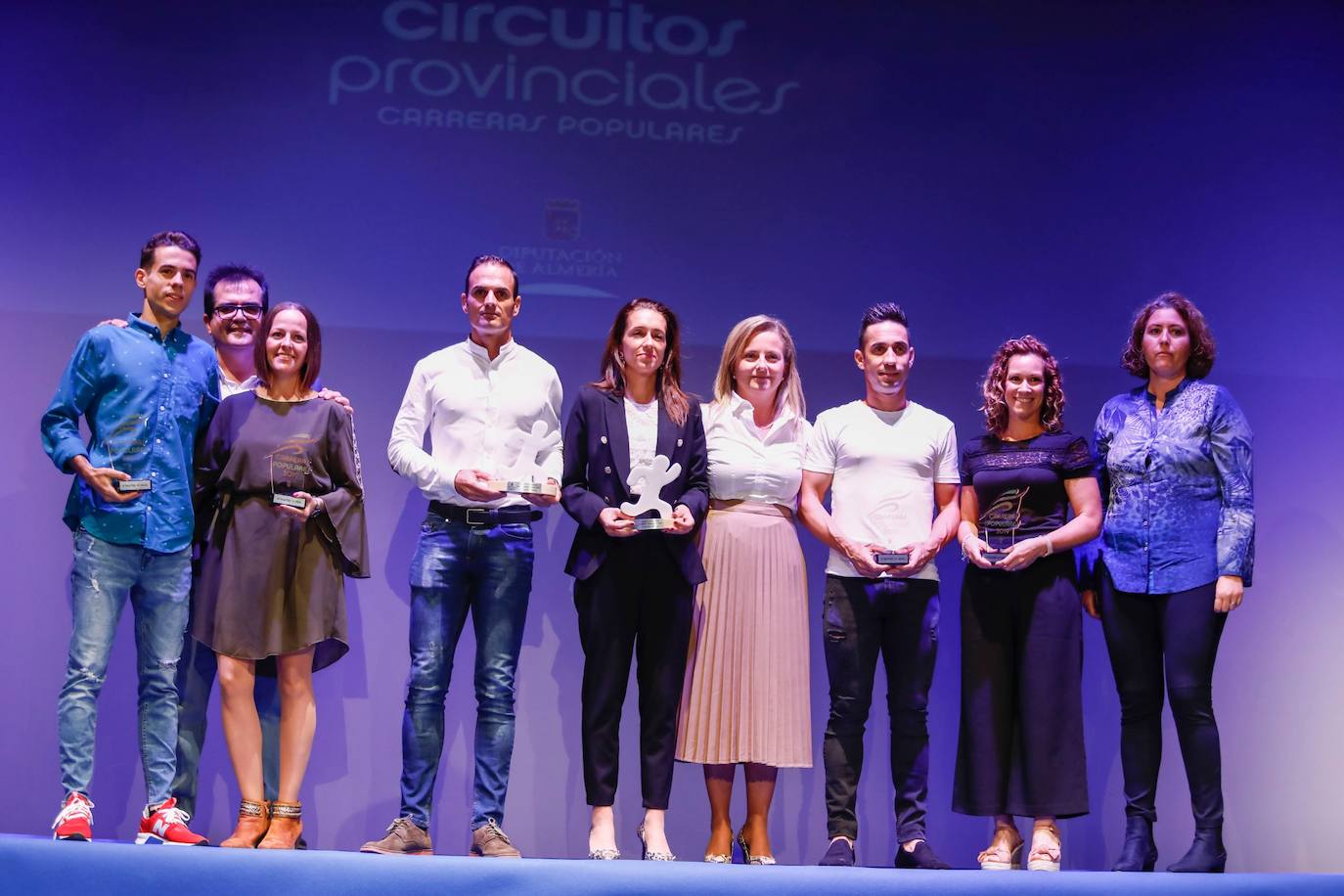 El Teatro Cervantes ha sido testigo de la entrega de premios a los mejores del año