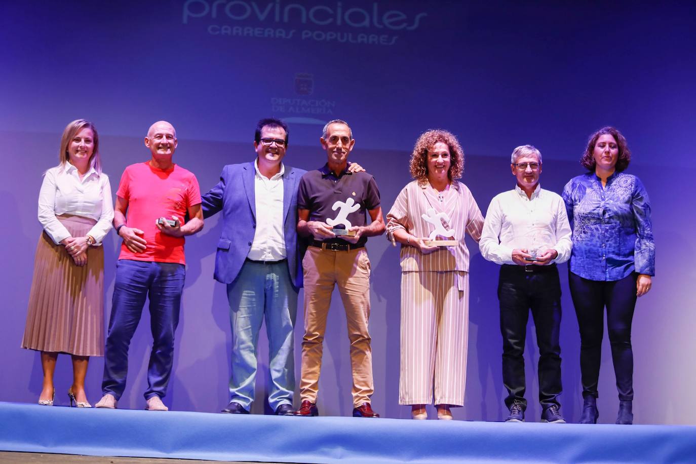 El Teatro Cervantes ha sido testigo de la entrega de premios a los mejores del año