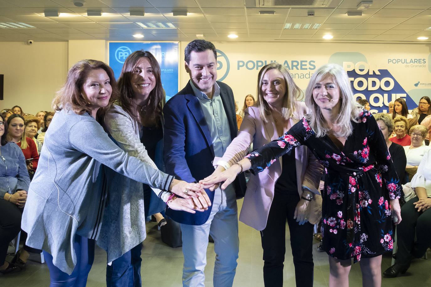 El presidente de la Junta de Andalucía y lider del PP andaluz ha confrontado las «recetas económicas» de Sánchez frente a las reformas iniciadas por el «Gobierno del cambio» en Andalucía