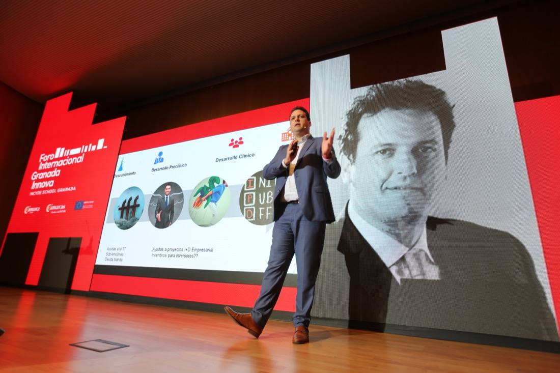 José Antonio Mesa, uno de los ponentes que ha hablado de estrategias de financiación en el sector Biotech. 