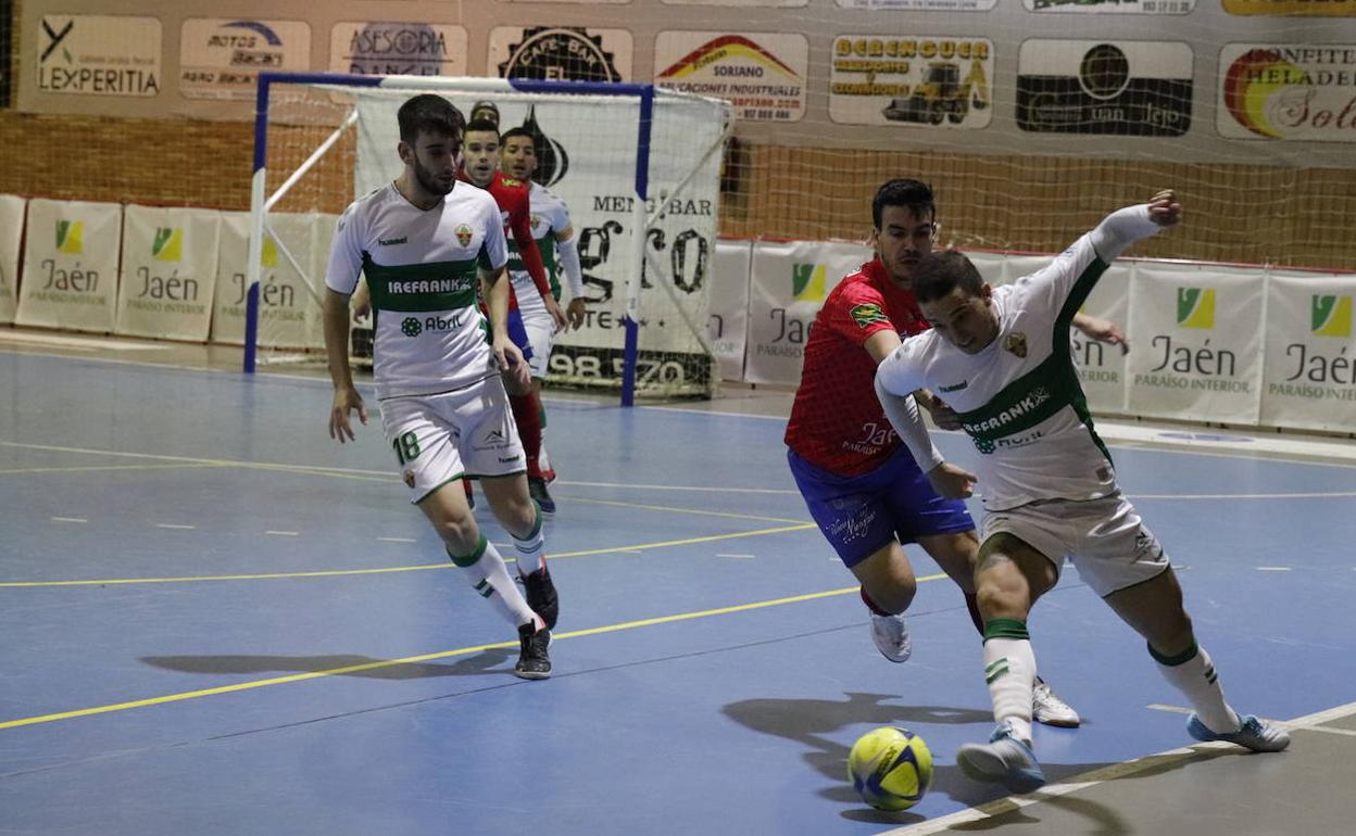 El Software Delsol Mengíbar FS sufrió su primera derrota de la temporada en el Sebastián Moya Lorca. 