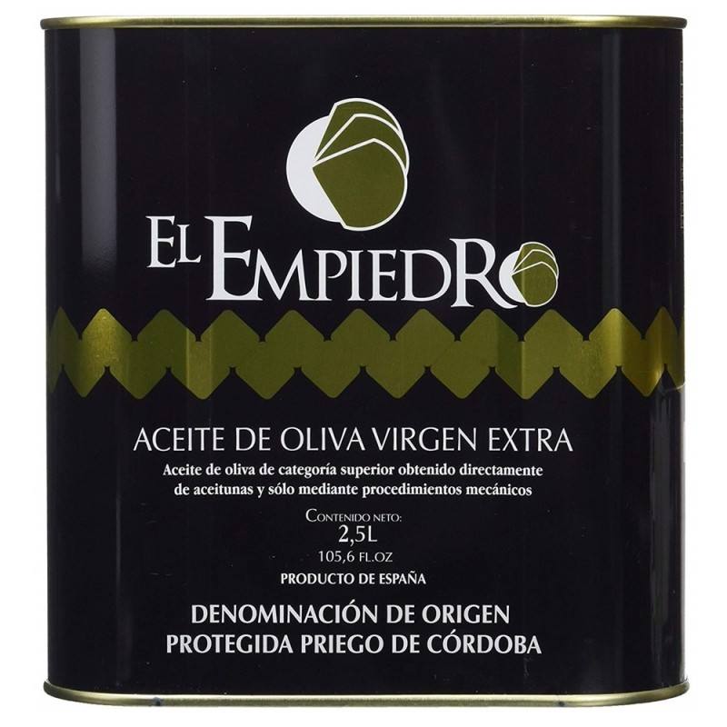 8. Aceite: El Empiedro DOP Priego de Cordoba. Sociedad: S.C.A. Olivarera La Purísima. Variedad: Hojiblanca. País: España. Premios: 25. Puntos: 901.25