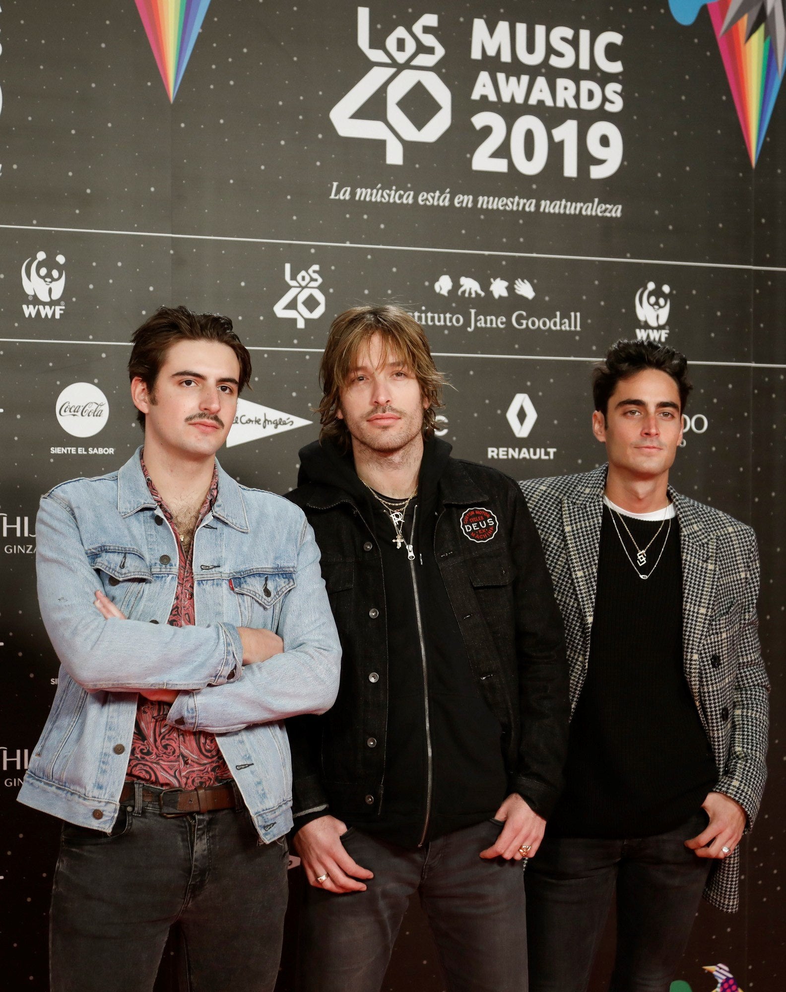 Rosalía, a su llegada. 