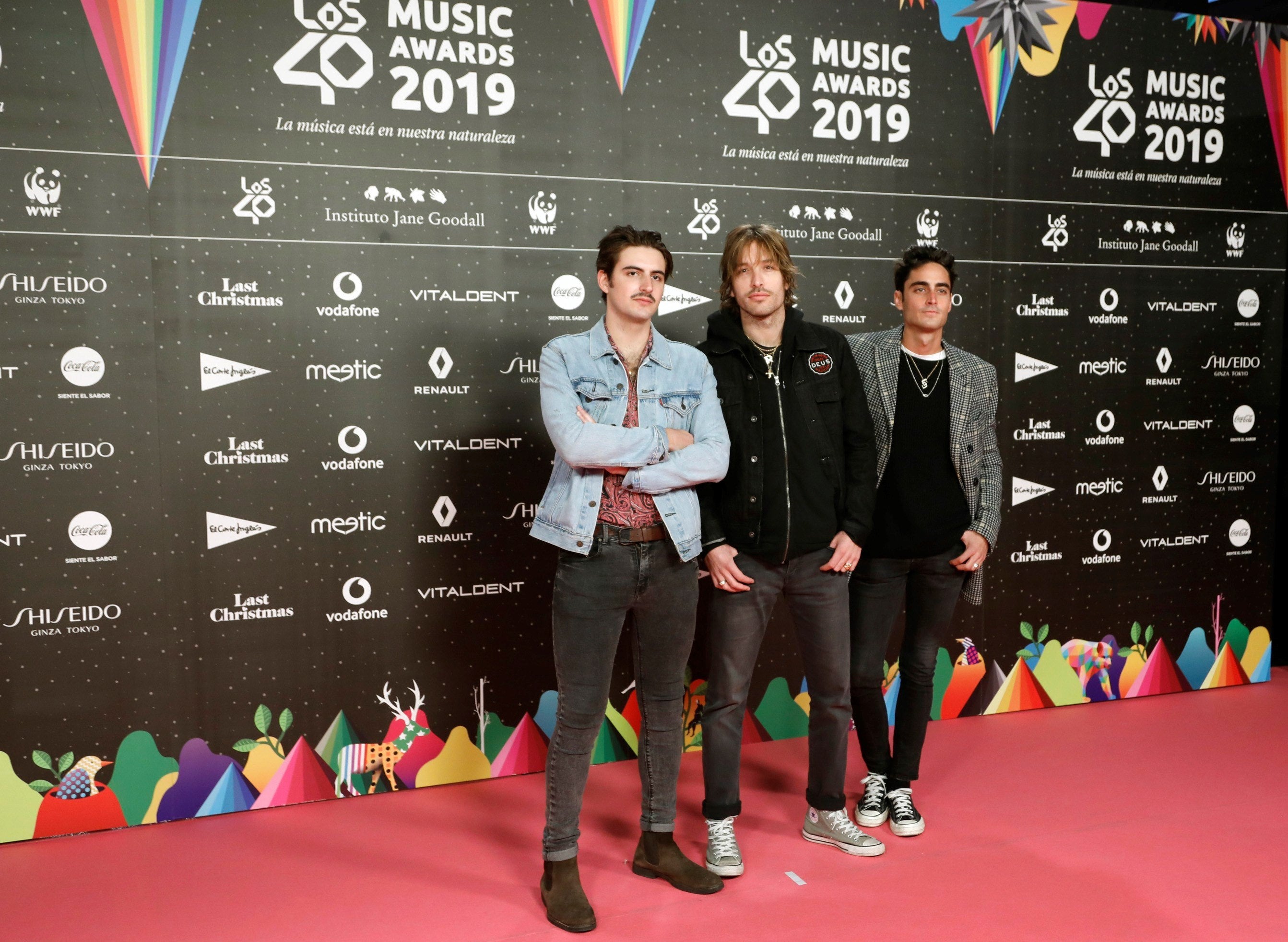 Rosalía, a su llegada. 