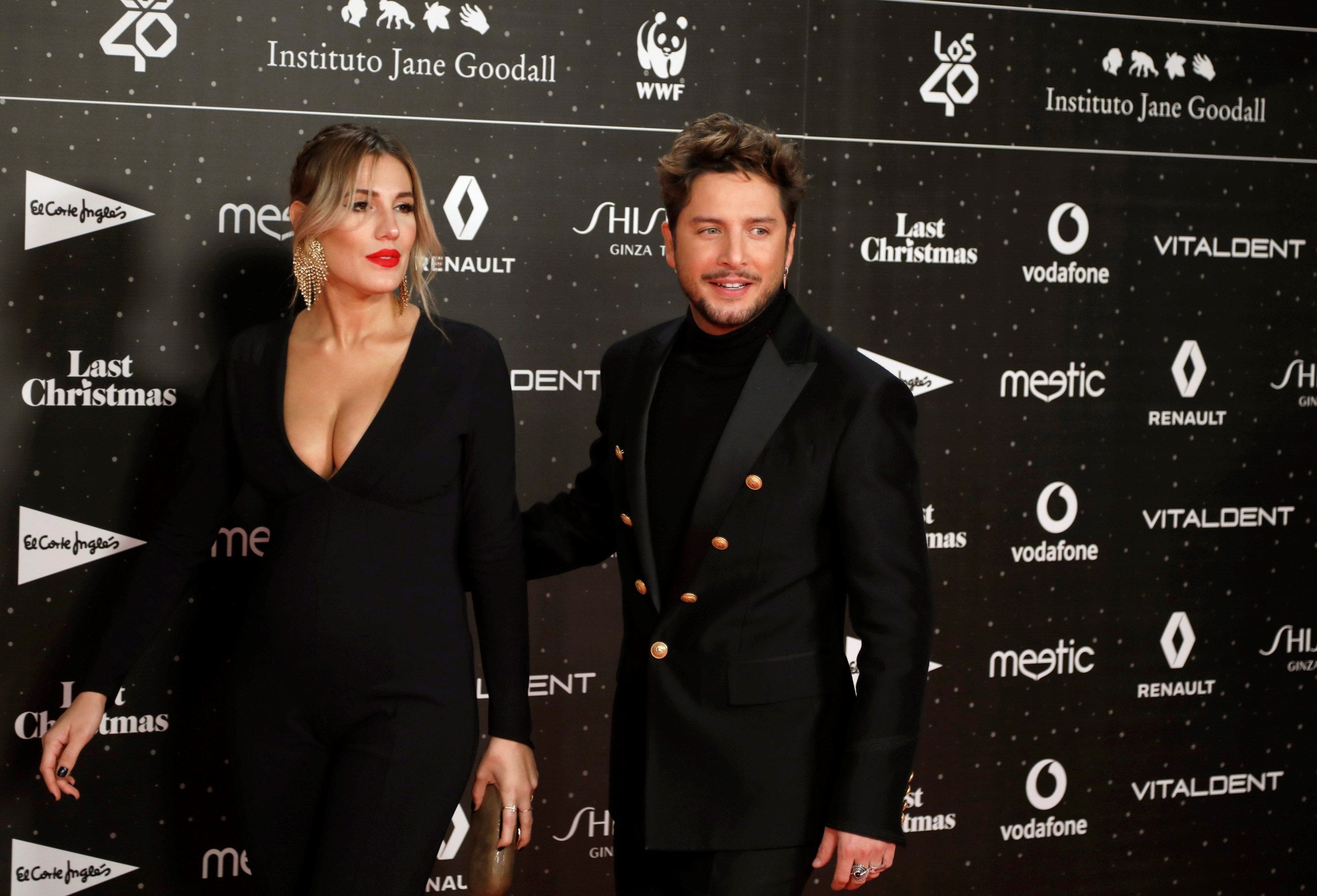 Rosalía, a su llegada. 