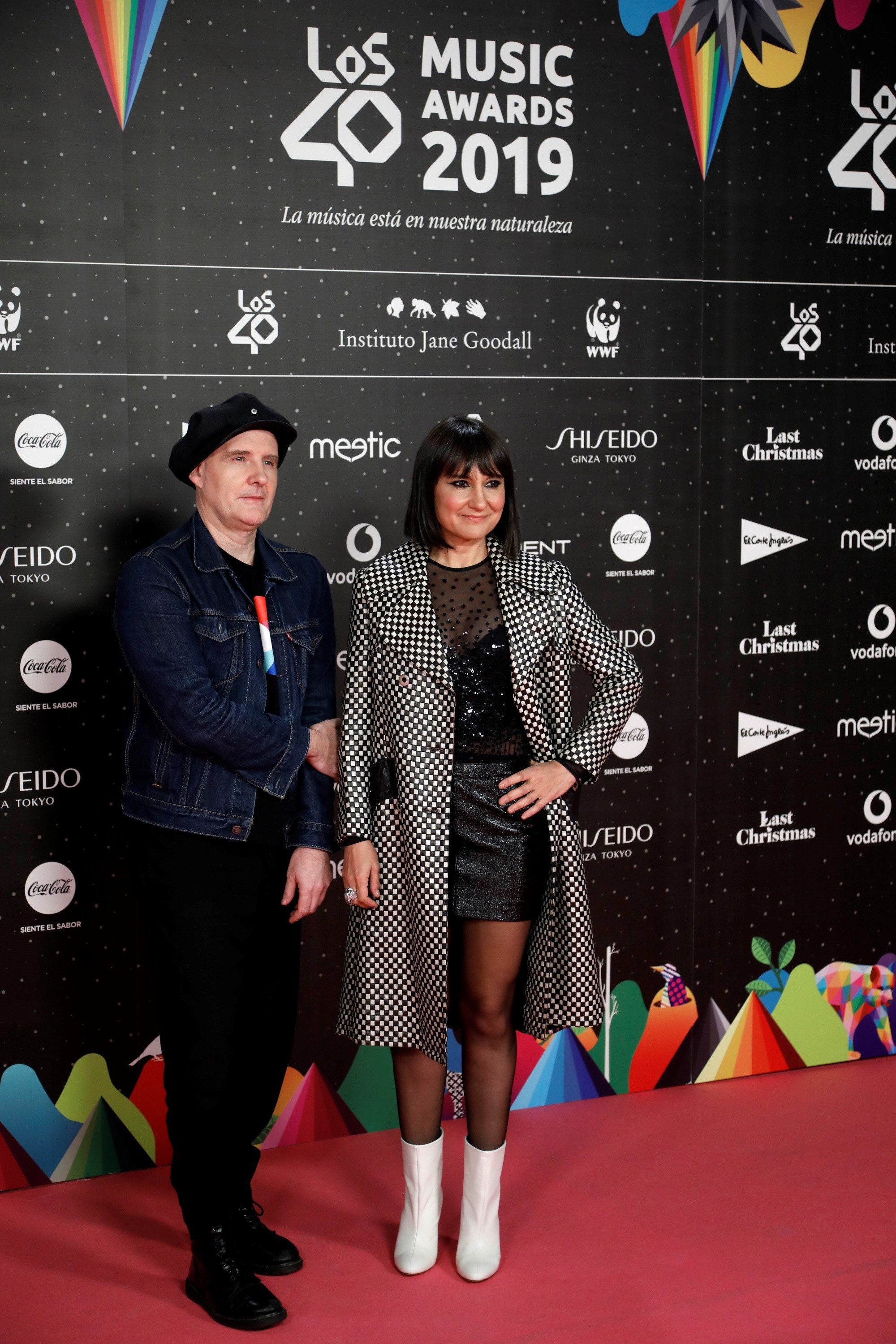 Rosalía, a su llegada. 