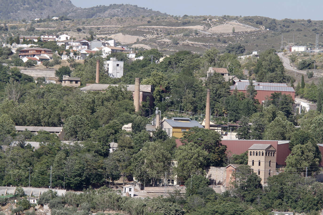 Vista de las instalaciones de El Fargue. 