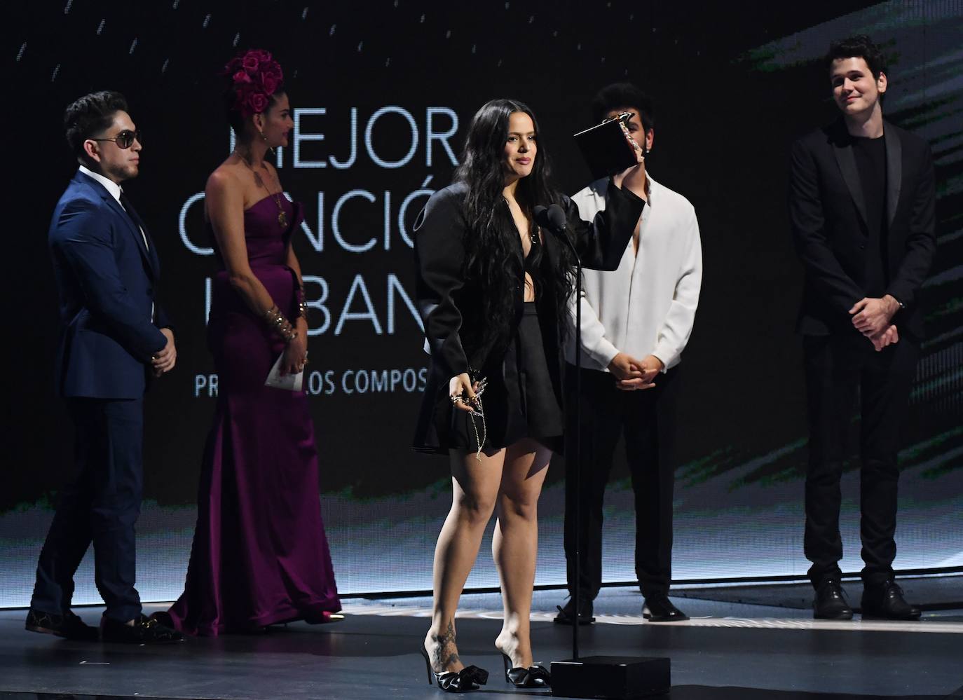 La artista española logró cinco de los seis premios a los que estaba nominada 