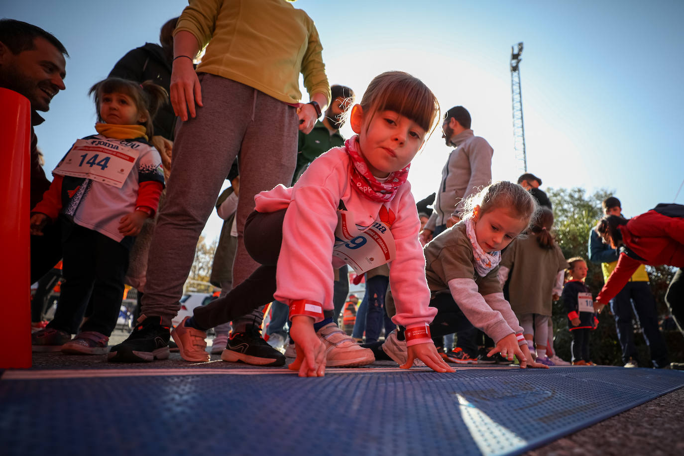 240 niños y niñas participan en la primera jornada de la sexta edición de la Carrera Universidad Ciudad de Granada