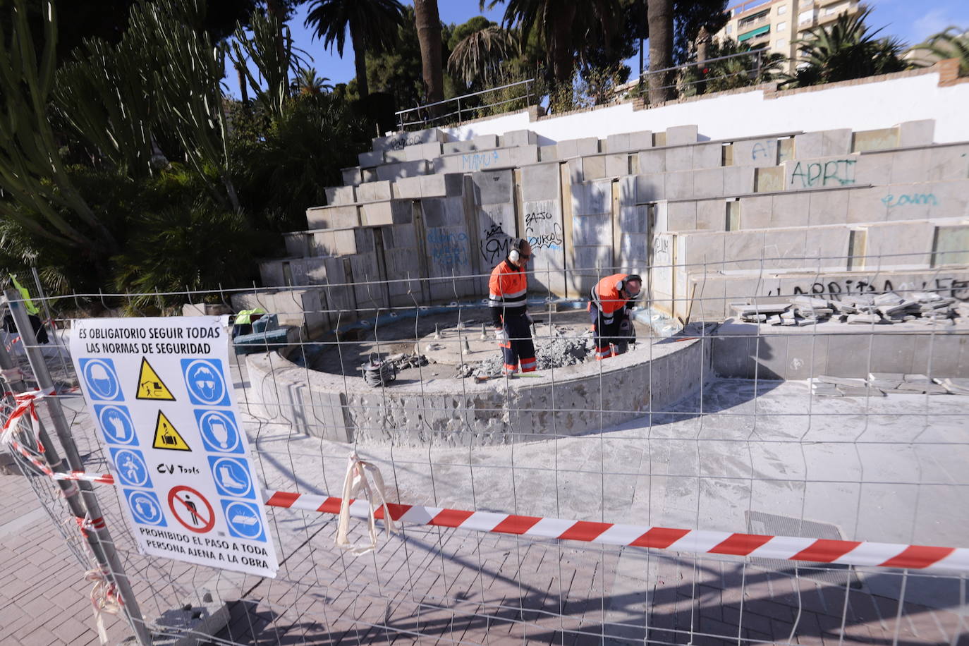 El objeto de este sendero es crear una vía accesible que mejore la movilidad a través del parque y sirva de interconexión entre la avenida de la Constitución y la avenida de Nuestra Señora de la Cabeza. 